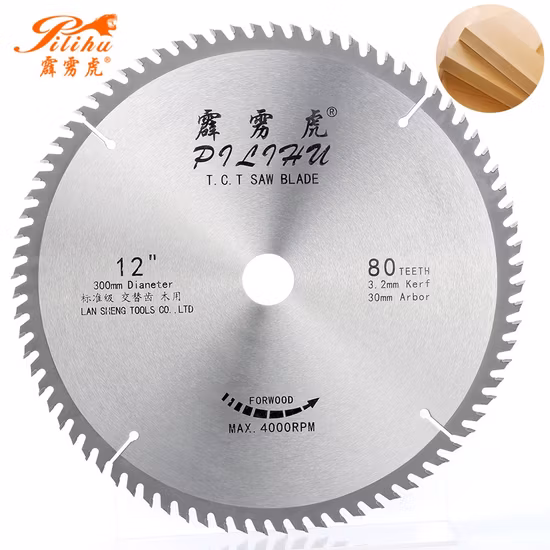 Pilihu 18inch 60t Tungsten Carbide Tct Circular Saw Blade for Cutting Wood