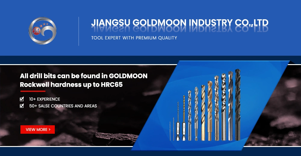 New Goldmoon Customized All Are Available China Cutting Tools Bit Sizes Drill