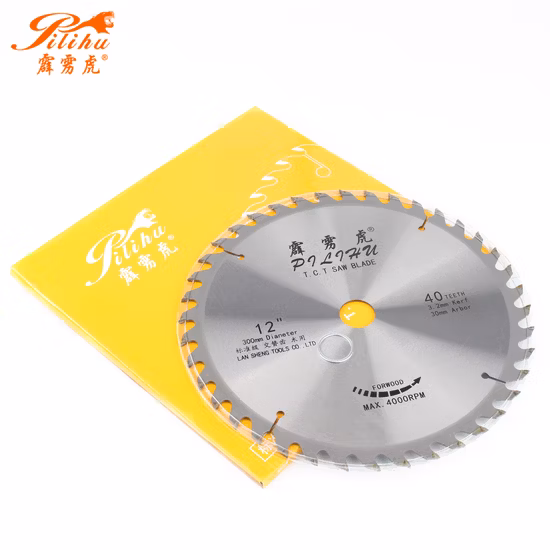 Pilihu 18inch 60t Tungsten Carbide Tct Circular Saw Blade for Cutting Wood