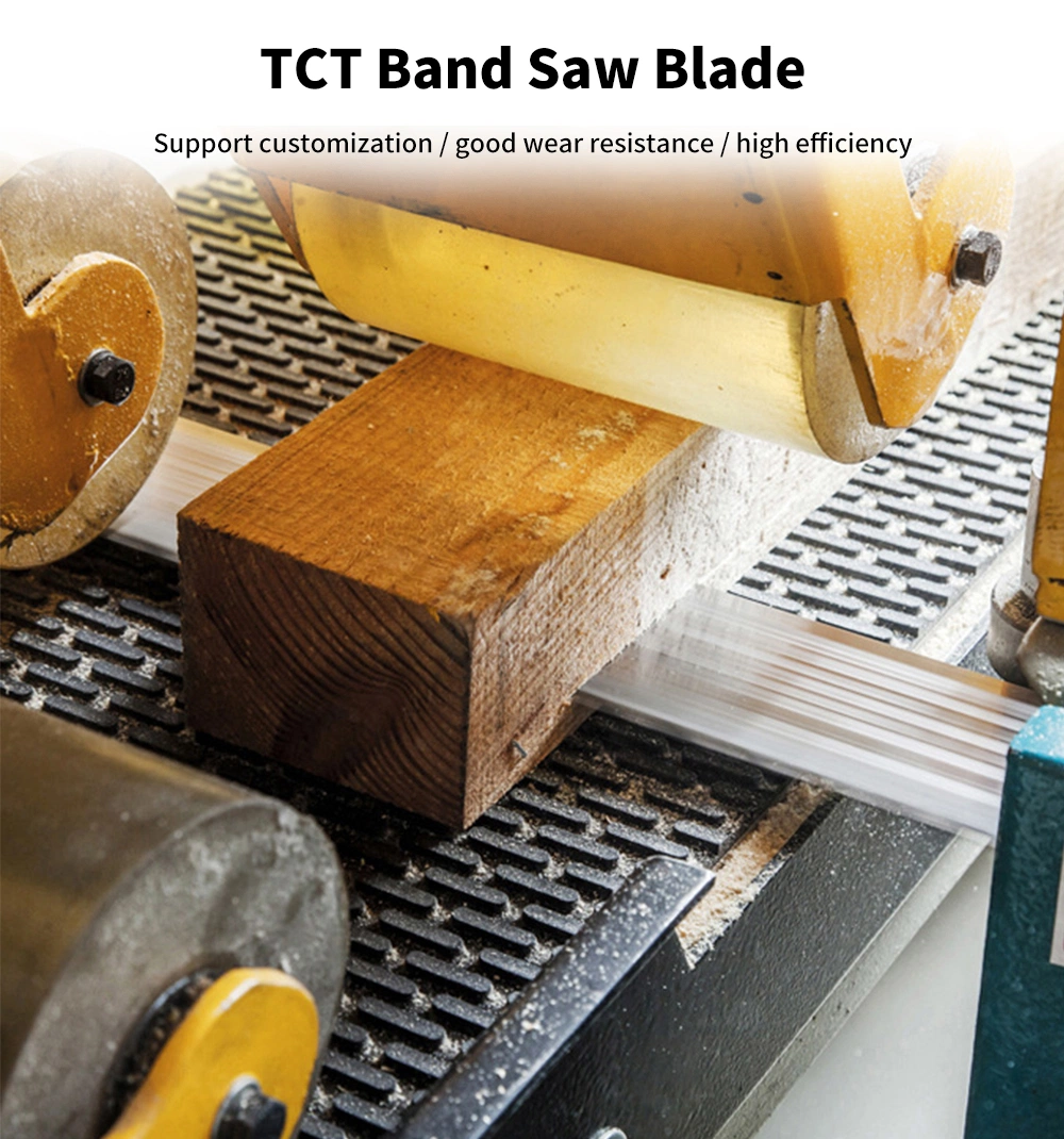 Tct Wood Carbide Tipped Band Saw Blade Wood Cutting