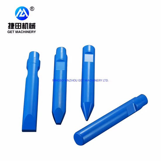 High Quality Hydraulic Breaker Chisel China OEM Factory Manufacturer for Breaker Sb10 Sb20 Sb30 S35 Sb40 Sb43 Sb50 Sb60 Sb70 Sb81 Sb100 Sb121 Sb131 Sb140 Sb151
